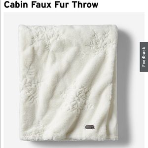 Faux Fur Throw